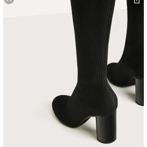 NWT! BERSHKA stretch fabric over the knee boots - Picture 11 of 12